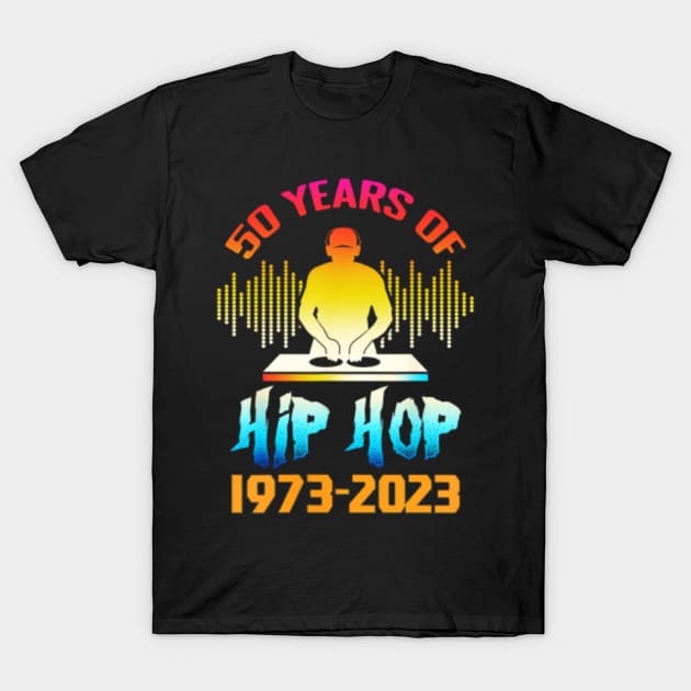 50 Years Hip Hop Vinyl Retro 50th Anniversary Celebration - 50 Years